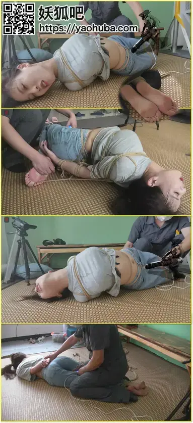 个人经历中倍感惊艳、满意的一次试镜和游戏，菲儿试镜第三集：极限驷马，人生第一次被迫GC，各种挣扎、扭曲，表情、声音都很到位、投入！脚丫很漂亮，绑的很结实。 Fei’er undergoes her first extreme four-point bondage, struggling intensely through the session. Her expressions, voice and commitment are central, as are her beautiful feet and the tightness of the restraints.