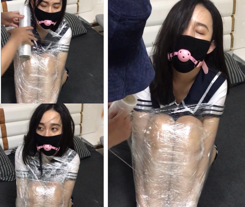 —制服少女木乃伊全包系列，感官束缚，鞭打，[不可描述]不管刺激！感受身体被支配的恐惧！！！ jori莉原创—制服少女木乃伊全包系列，感官束缚，鞭打，[不可描述]不管刺激！感受身体被支配的恐惧！！！