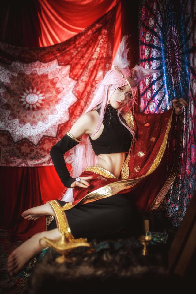 [水淼aqua]玉藻前 - fgo玉藻前cosplay [COSPLAY,赤脚裸足]