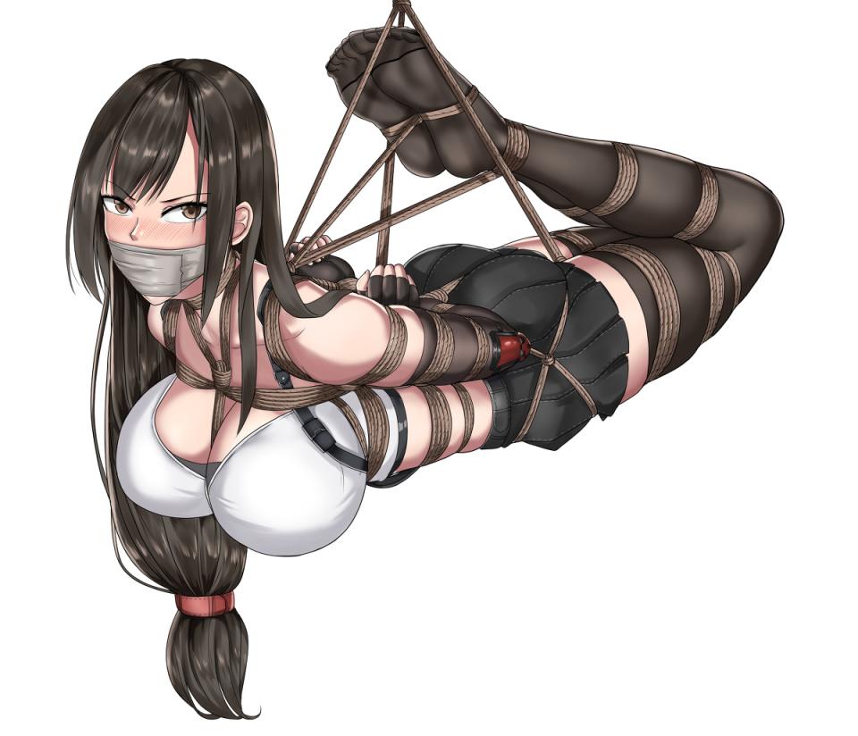 至臻绳艺图 [驷马（俯卧）,吊缚]