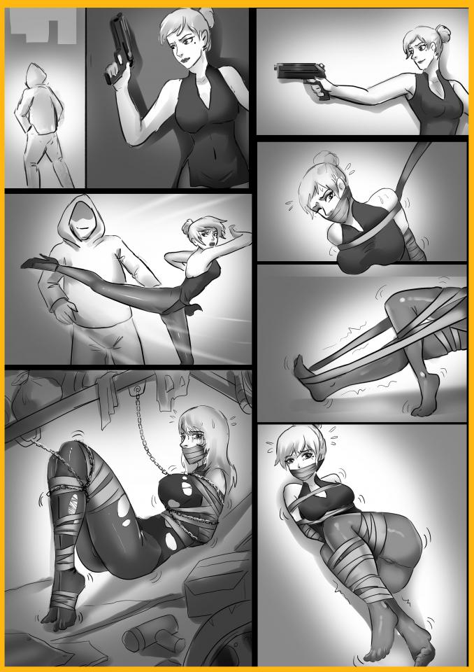 king漫画《女杀手的陷阱》黑丝旗袍女杀手 女杀手刺客反被擒 胶带密集拘束 剧情一波三折 - 又是经典的女强人系列，黑丝旗袍成熟美女去刺杀目标，结果反被目标所擒， 但最后剧情一波三折出人意料，喜欢剧情的不要错过~