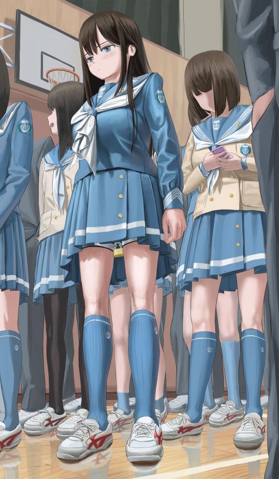 伊藤達哉的赞助套图 - 看没人发过就发个看看 [学生（水手服）,中式枷锁,锁链,户外,贞操带,大腿铐]