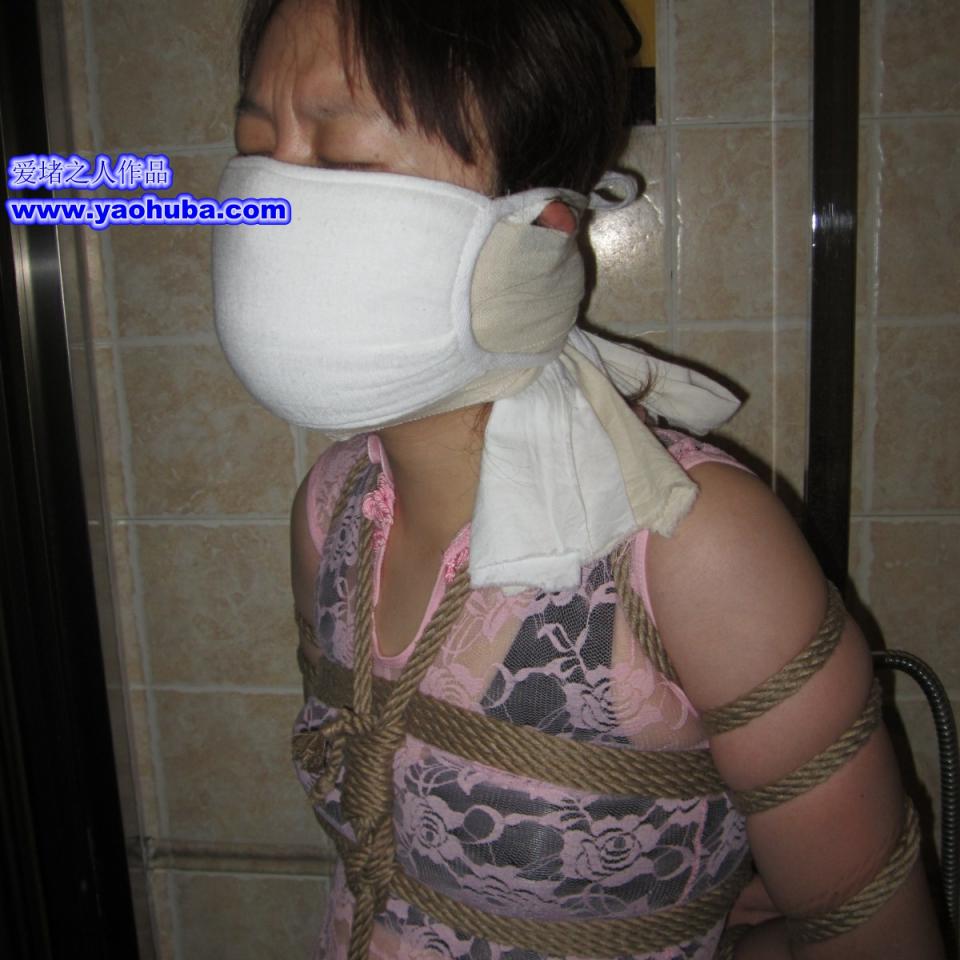 本人猿辔狂作品 - 来一组猿辔严密堵蒙五花捆绑玩的。
