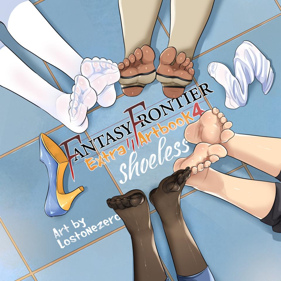 Fantasyfrontier extra artbook 4 - 管理员麻烦自己看下第二张图，为什么说这是没有关联的图呢？购买链接也给了，作者名也给了，还说图片没有关联。购买链接：https://www.pawfeathercomics.com           作者lostonezero     高质量全彩作品 [丝袜,白丝,赤脚裸足,踩脚裤]