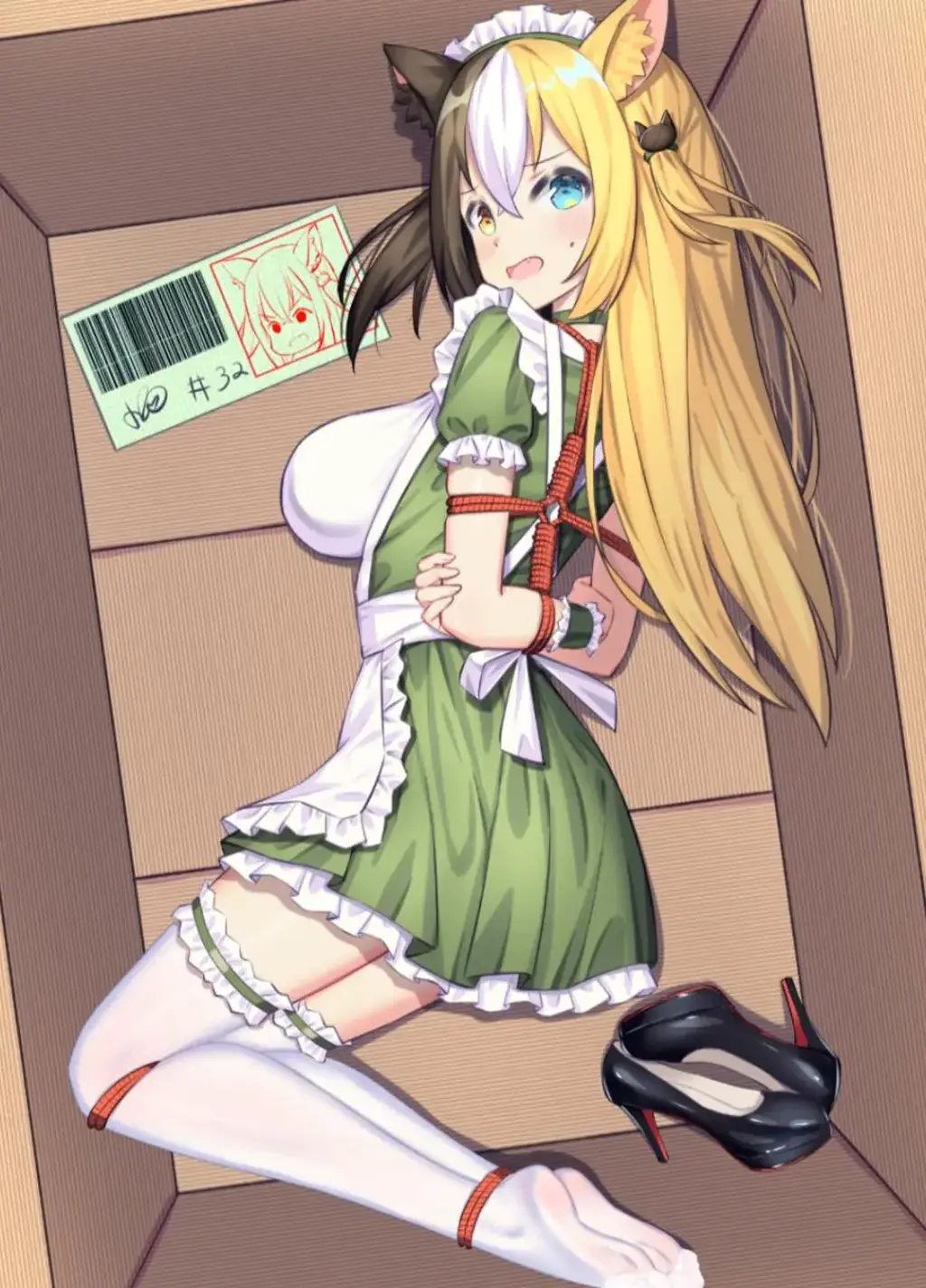  [Necomimi,High heel,White Pantyhose]