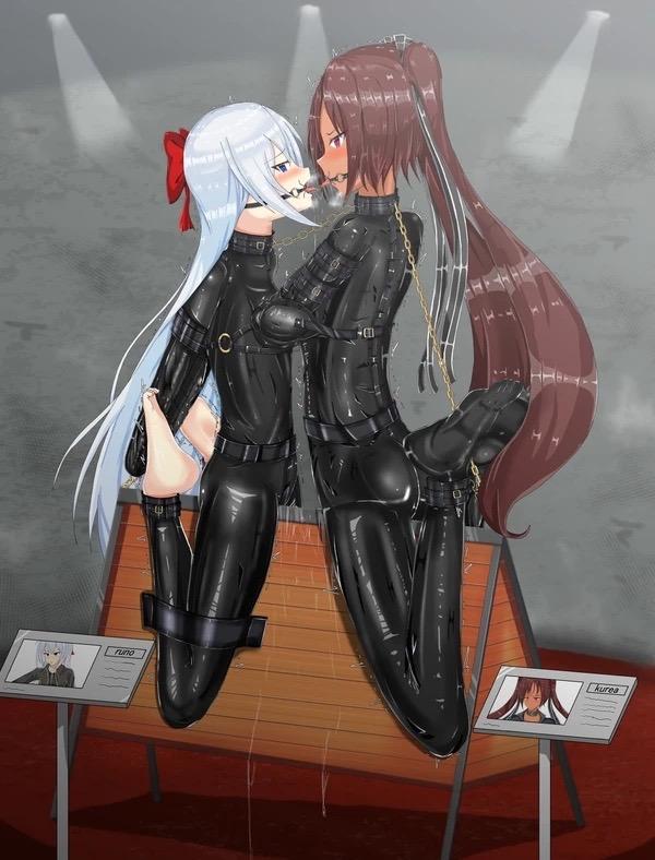 杂图搬运 [Gag,Japanese Anime,latex bodysuit,Strait jacket,Armbinder,Leotard,Opener,Houchi Play,Corset]