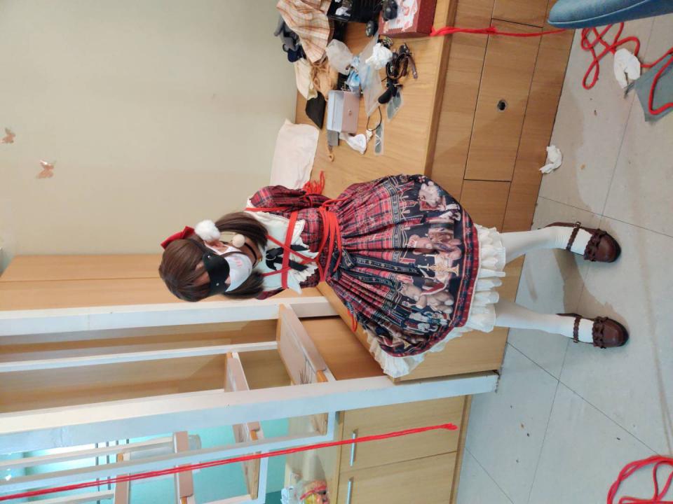2021.02首次约绳???? - 约绑 [Suspension ,Gag,Blindfolded,Chinese Female]