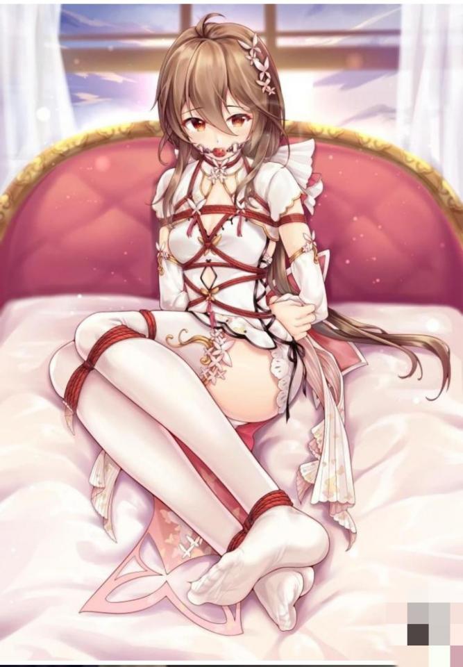 动漫捆绑 - 各种动漫人物被捆绑 [Gag,Breast bondage,Japanese Anime,White Pantyhose,Long Gloves]