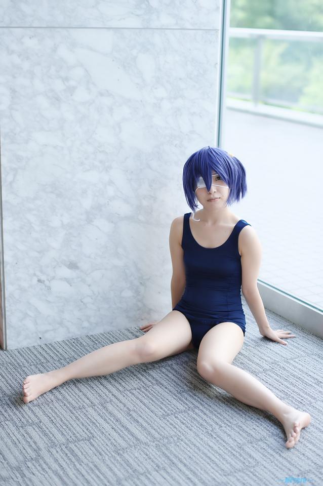 小鸟游六花死库水cos [泳衣,COSPLAY,日本美女]
