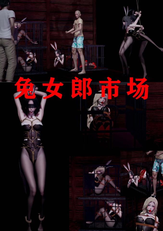 兔女郎市场 [丝袜,动物（兔耳）,堵嘴,3D画]