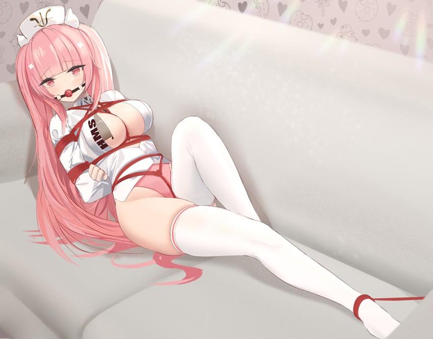 少女紧缚 [Gag,Japanese Anime,Nurse,White Pantyhose]