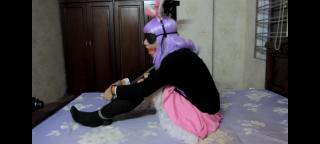 Reisen Udongein Inaba tight self bondag 简易自缚，感觉是个伪娘。