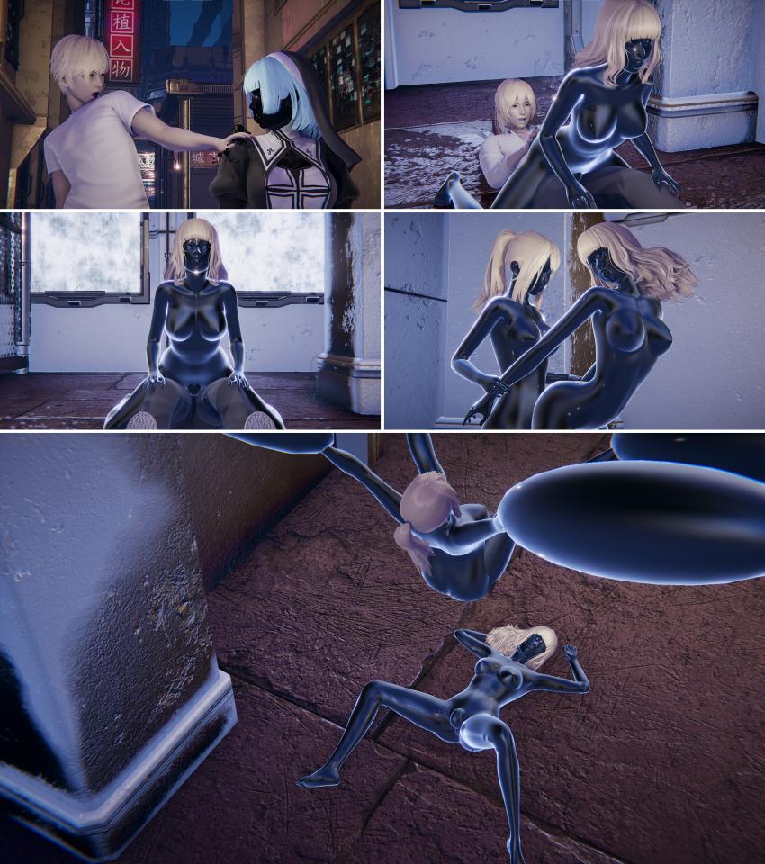  [Gag,latex bodysuit,3D CG,Vaccum,Mummification,story rich,LGBTQ,habit,Encasement,粘液,Petting]