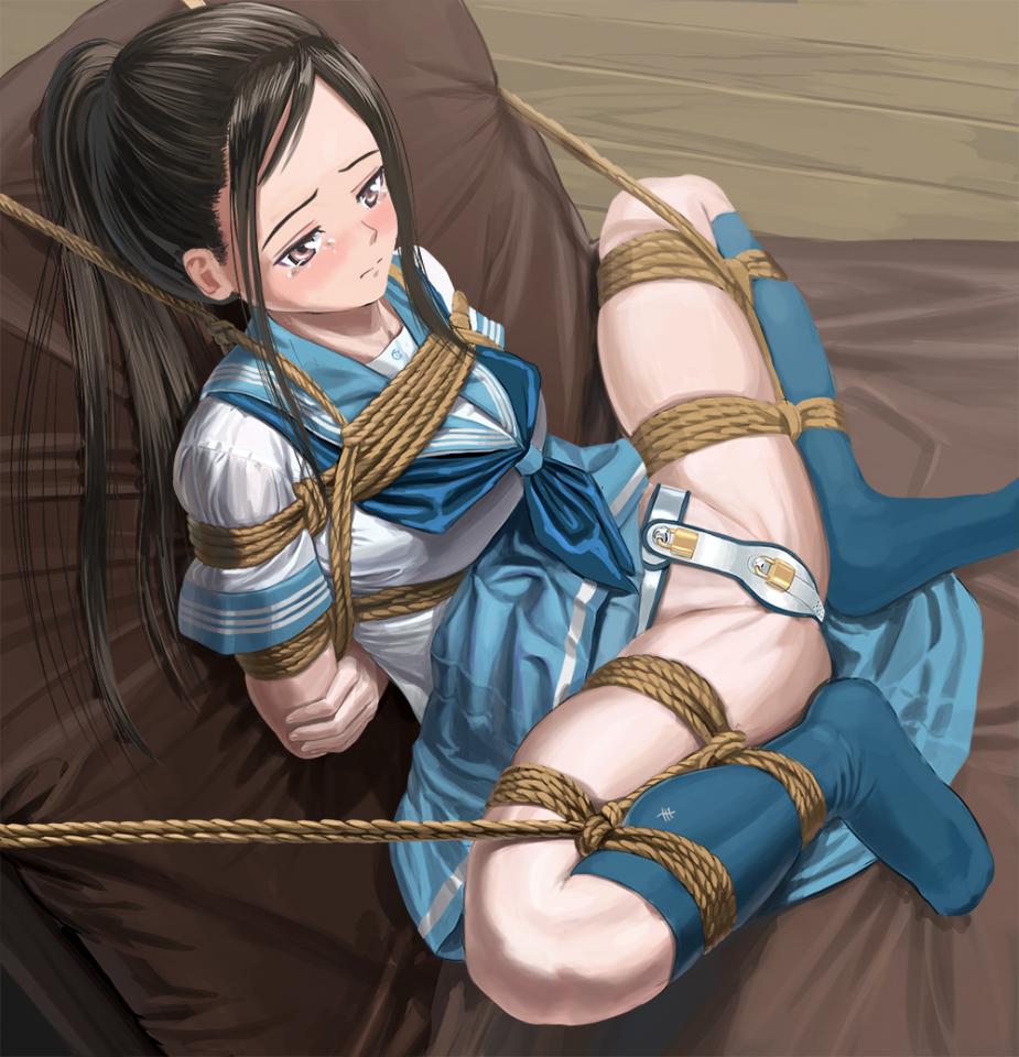 动漫女仆装+水手服+学生制服捆绑拘束 [堵嘴,国产动漫,贞操带]