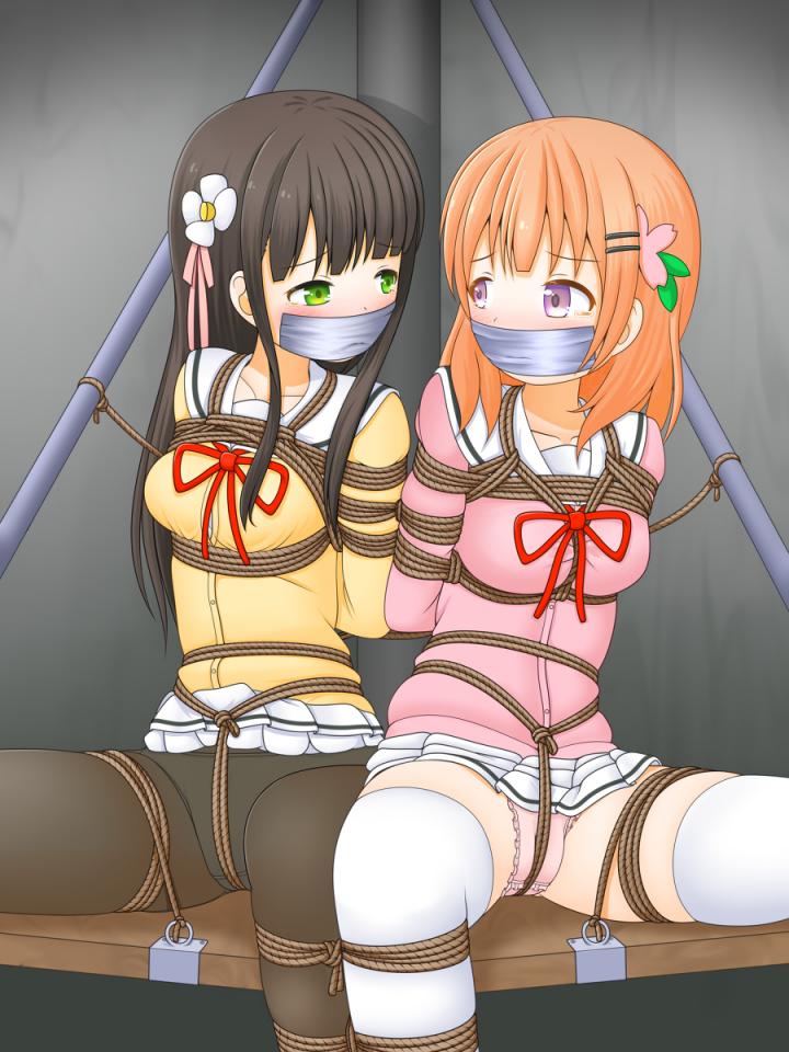 很多女生76 - 非常好看的 [Pantyhose,Tortoise shell tie,Gag,Breast bondage,Japanese Anime,White Pantyhose,Crotch rope tie]