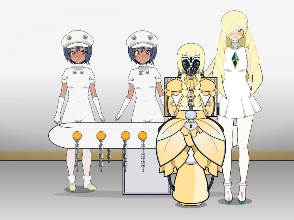  [Japanese Anime,Strait jacket,Mummification,Restrain Tools]