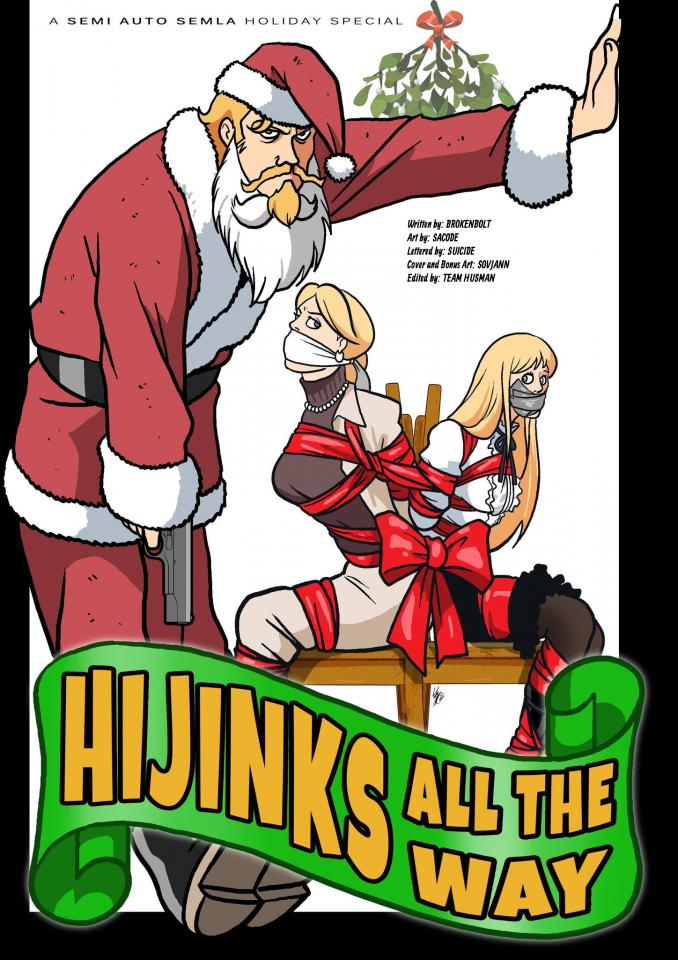 [Husman]Hijinks All The Way - https://www.trifecta3.net/semla/product/hijinks-all-the-way/ [节日（圣诞）,堵嘴,胸缚,西式（直臂并肘）,欧美动漫,连缚]
