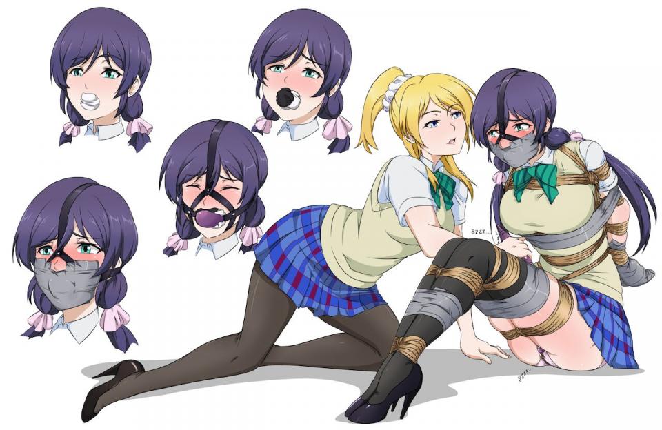 pixivi杂图收藏3 [Gag,Japanese Anime,东条希,Lesbian,Ball gagged,绚濑绘里]