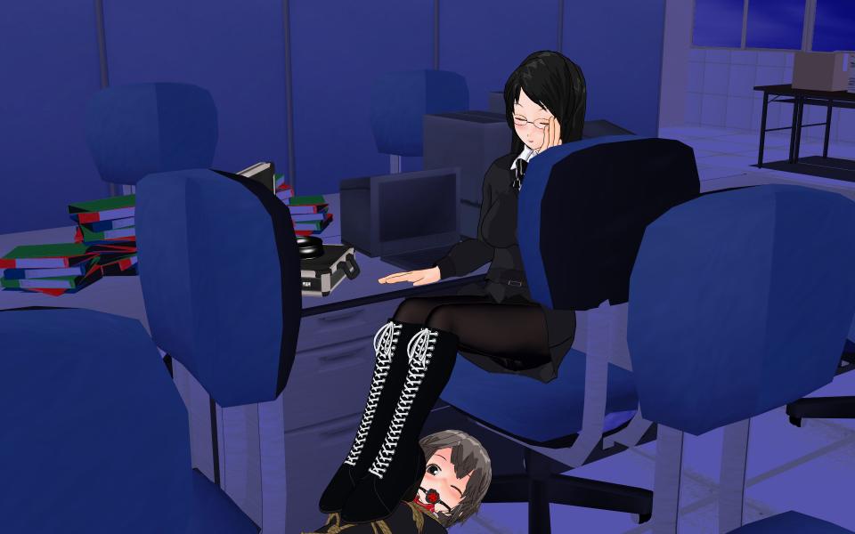  [Gag,Japanese Anime,3D CG,Lick feet,Lesbian,story rich,Feet fetish,Feet Torturing]