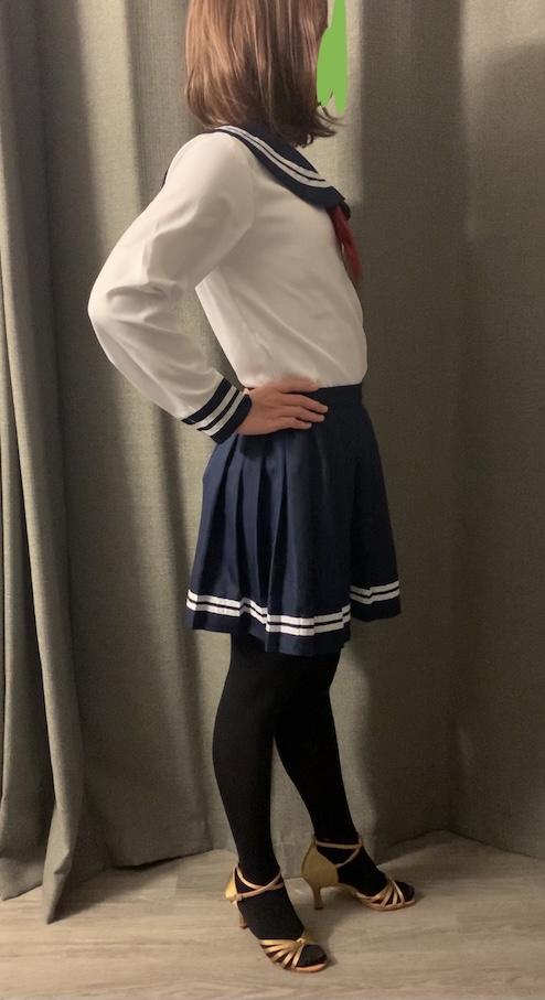 男生一枚（7） - #伪娘。这次戴了假发，配合栗色拉丁舞高跟凉鞋。统一回复一下——1:包邮地区人士。2:没有加过任何人Q或W。3:因为楼主学业上的事，到22年5月都不在中国大陆。 [丝袜]