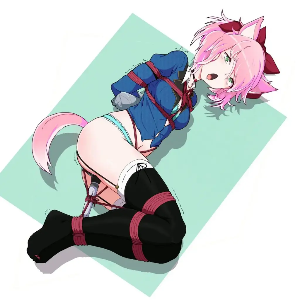 Playtime with Shibs! - 前三张浏览   作者：Tiedtiki    网址：https://www.patreon.com/posts/playtime-with-55689368 [丝袜,驷马（俯卧）,胸缚,震动棒]