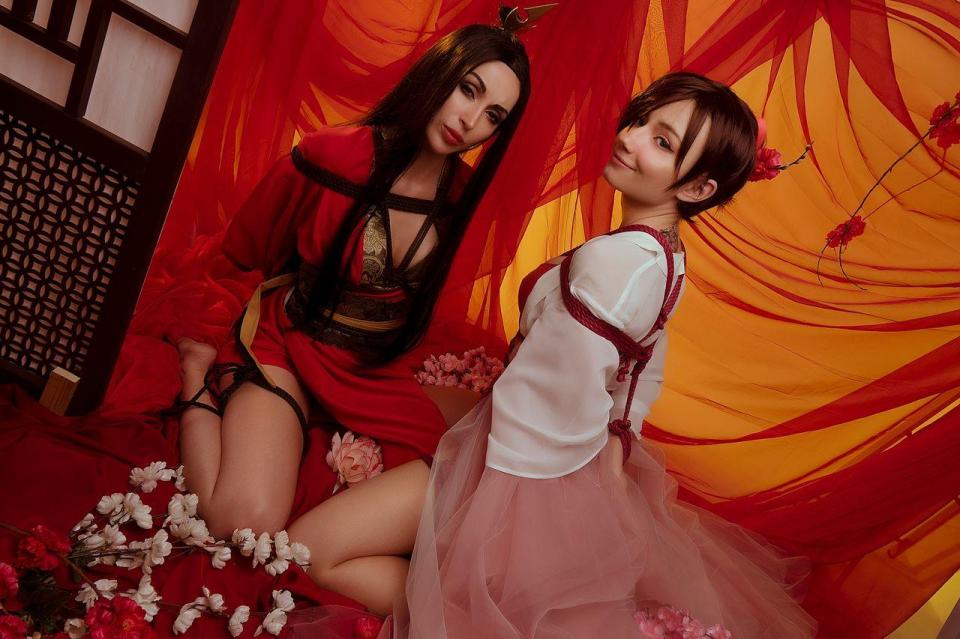Lera Himera - Azula [日式反绑,COSPLAY,日本美女,肉丝,内衣秀,后手缚（低混乱值）,百合女同,跪缚]