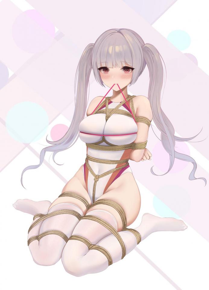 金币 [日式反绑,运动（健身服）,堵嘴,日本美女,蟹缚,白丝,长筒袜,股绳,后手缚（低混乱值）]