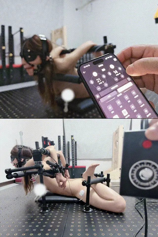 【缚心室】175长腿女神的限时返场拘束架体验！郊狼电击吸乳+强力电击鞭，炮击和AV棒同时输出，一直 GC全身颤抖 本工作室长期招聘女绳模、女m，欢迎有兴趣的同好前来了解。<br>★解压密码:fuxinshi，两次解压后修改后缀名为mp4，勿在线解压和观看<br>