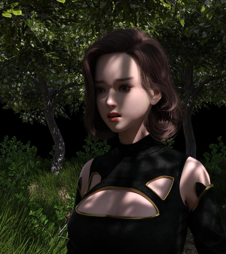 魔法少女的野外探险遇敌袭 [高跟鞋,3D画,触手,昏迷,ACG（魔法少女）]
