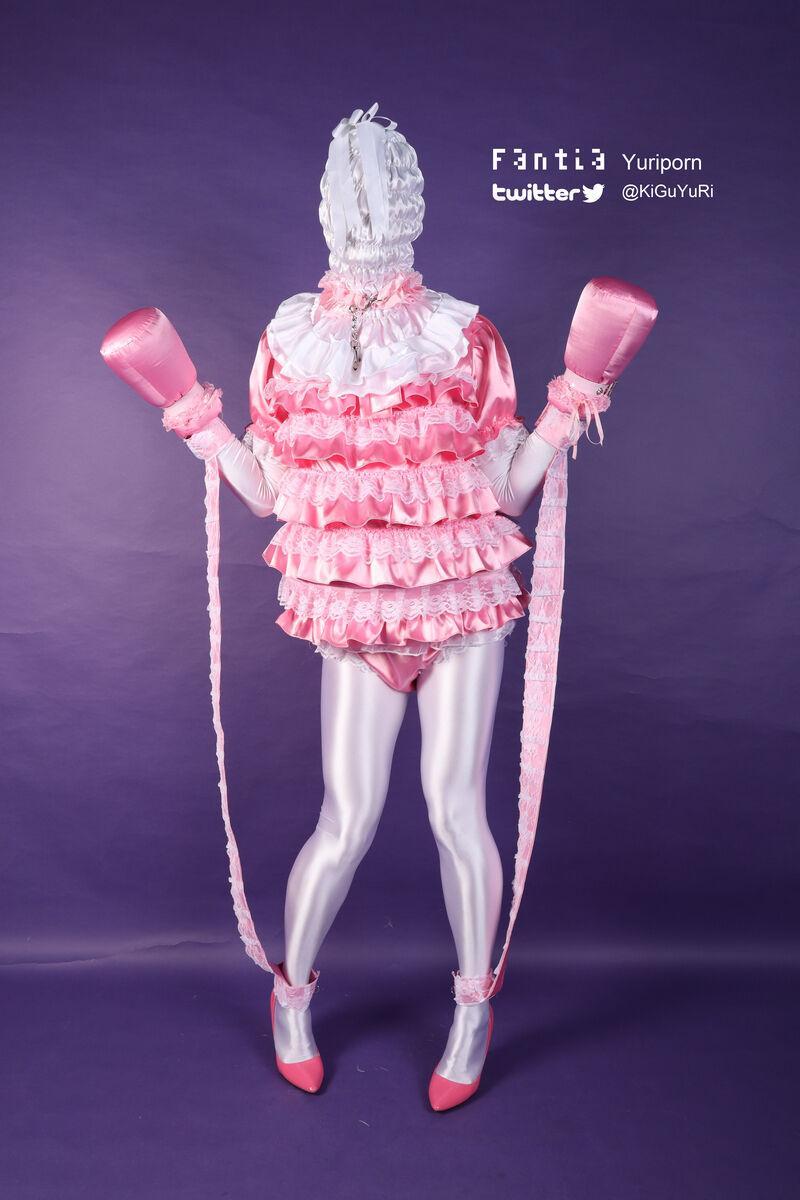 New Sissy dress - YuRi [Dog chain,Gothic,Hood]