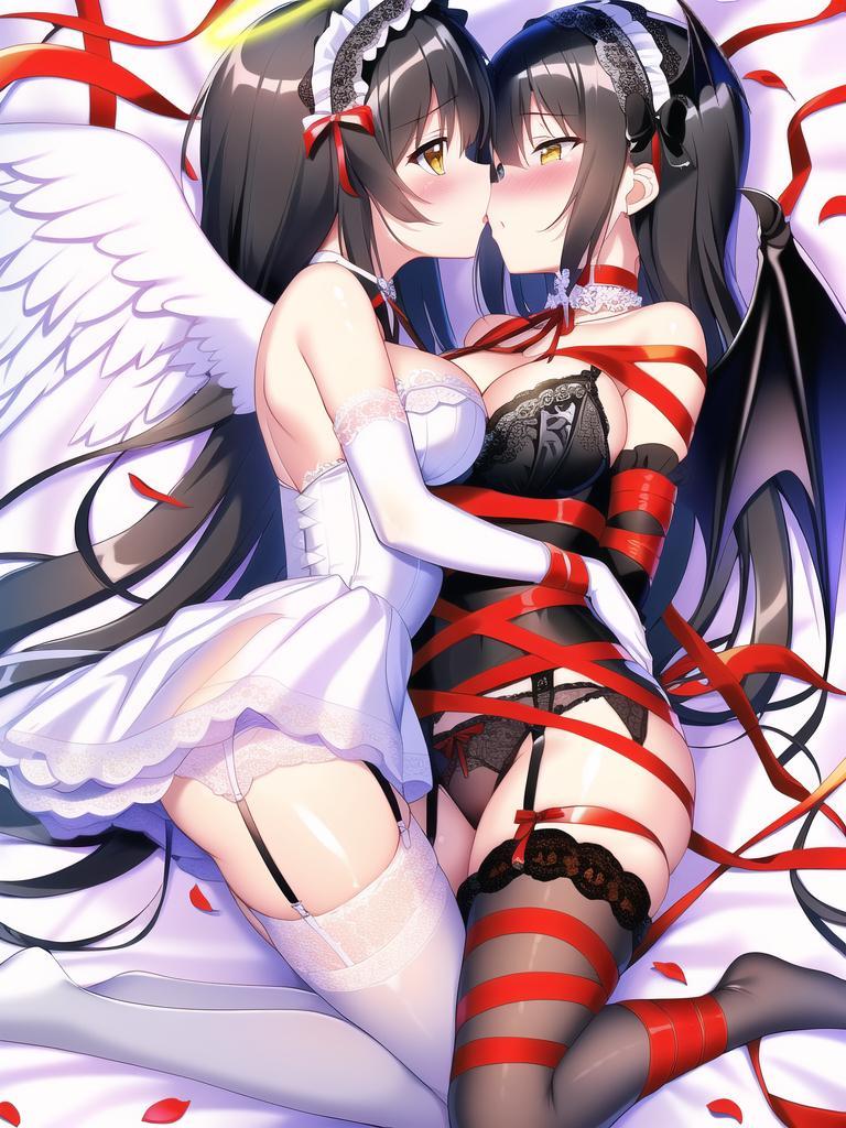 百合捆绑图集1 [丝袜,白丝,百合女同]