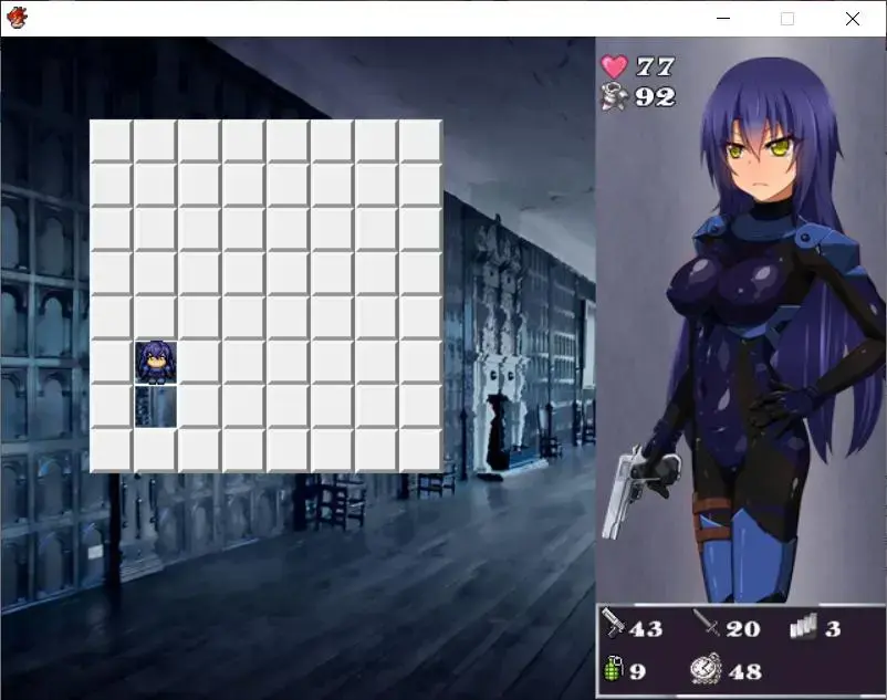 エージェントカレン ～闇組織潜入捜査～ ver1 RPG 这是一部由[闇鍋第一艦隊 ]社团发布的一款探索类RPG游戏<br>游戏比较小，CG仅8个左右，体积也挺小的<br>游戏介绍：<br>大概就是立志为父母报仇的女主终于成为了特工，并且潜入了邪恶组织。<br>眼看报仇近在咫尺，然而组织居然下达了撤回的指令。<br>就这样，觉得头铁可以莽过去的女主准备自己干穿整个邪恶组织为父母报仇！<br>当然因为这里都是大绅士，所以就算被抓大不了就是被PA成RBQ而已，不会屎人~<br>于是，一场被抓就要被玩成RBQ的潜入战斗开始了！<br>手机端下载方法：从百度网盘中进行下载，下载完成后，你的手机需要一个类似于<br>zarchiver的解压软件，打开你的解压软件，找到该文件被下载到的文件夹(默认的百度网盘文件夹，不知道在哪的话自己百度一下)，点击文件，更改后缀名为：7z/rar/zip，，然后解压，输入密码，解压完成后你需要一个joiplay模拟器，具体如何下载安装请自行去b站搜索教程<br><br>电脑端安装方法：与手机端类似，但是不需要模拟器可以直接开玩<br>不要在线解压<br>不要在线解压<br>不要在线解压<br>重要的事情说三遍<br>链接炸了就多发评论，1-2天内会补<br>文件格式：RAR<br>解压密码：AKCX<br>解压密码：AKCX<br>解压密码：AKCX<br>