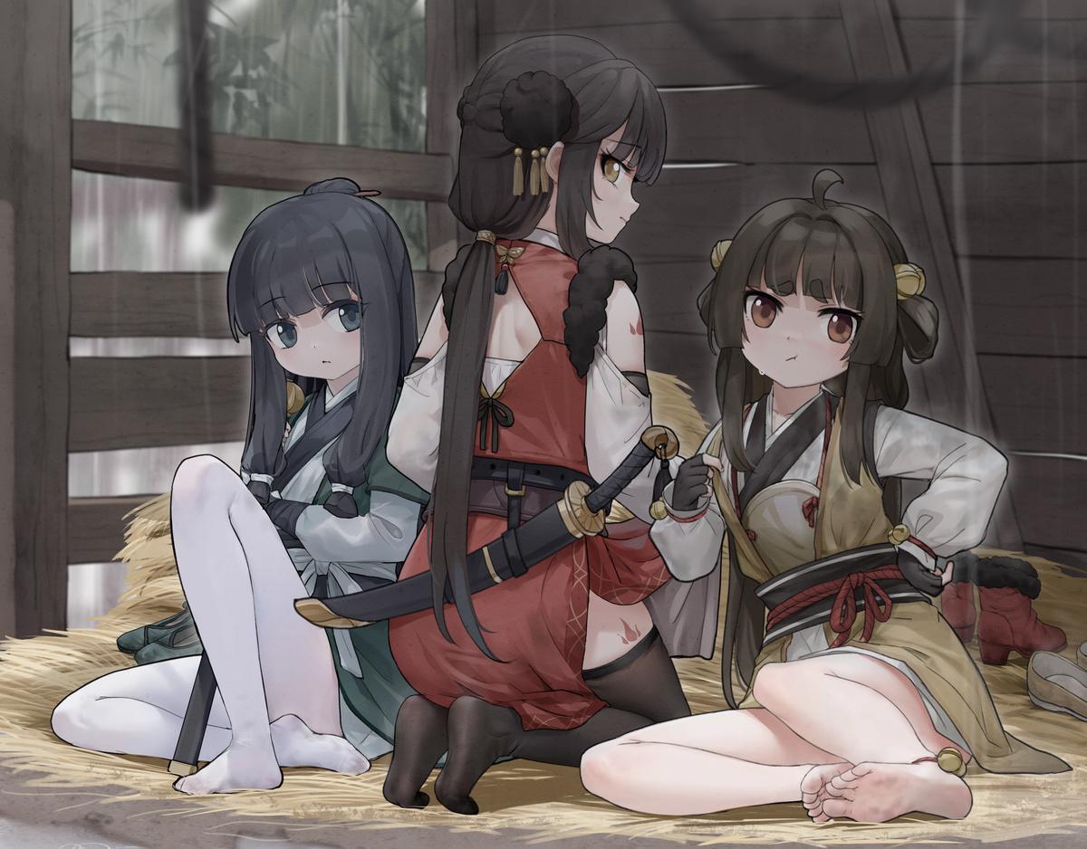不要过来！我爹爹，可是很厉害的！+雨好大呀！+哭唧唧，委屈屈 - 作者:Shiro_PiaZi   (づ ●─● )づ可爱滴捏！
