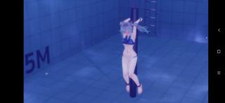 [MMD]Underwater Drown #6 转自ytb<br>原作者推特:@uwmmmdd