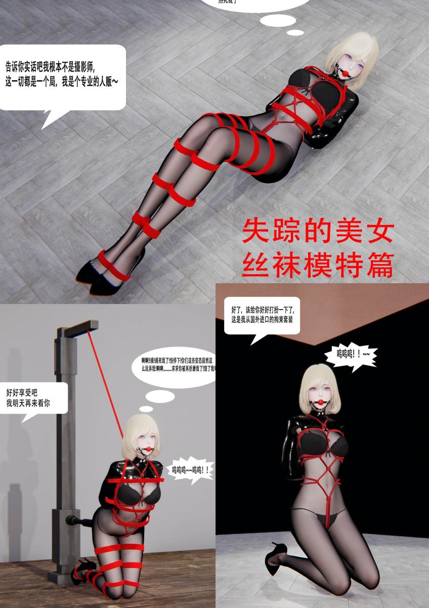 失踪的美女 丝袜模特篇  [丝袜,内衣秀,3D画,国产动漫, 剧情向]
