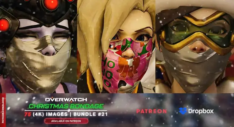 BUNDLE #21 - OVERWATCH - CHRISTMAS BONDAGE PAT(ALGOID) - 作者是Algoid [堵嘴]