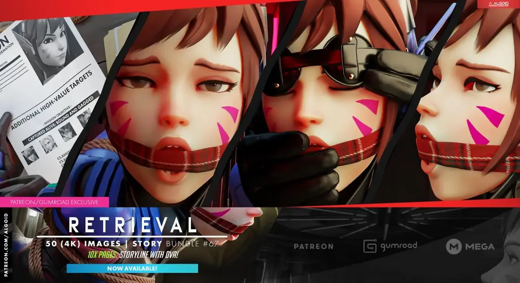 BUNDLE #67 - OVERWATCH 2 - RETRIEVAL PAT(ALGOID)+BUNDLE #69 - OVERWATCH 2 - THE CAVALRY PAT(ALGOID) - 作者是Algoid