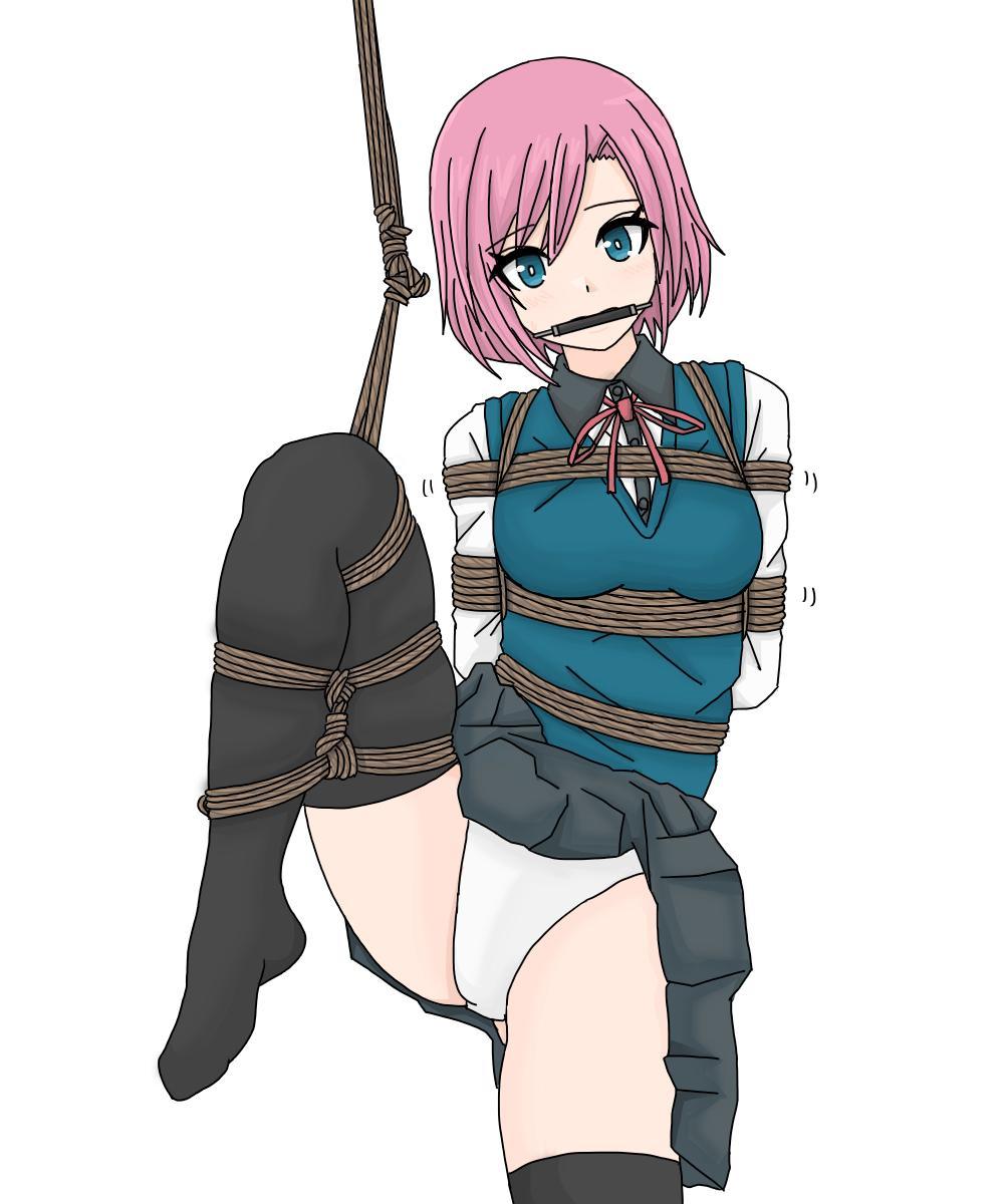 被束缚的少女（4） - 画师：bb182