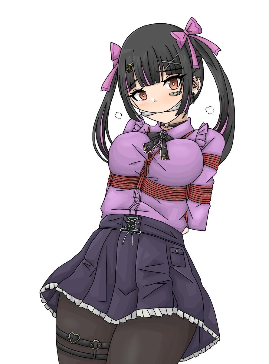 被束缚的少女（5） - 画师：bb182
