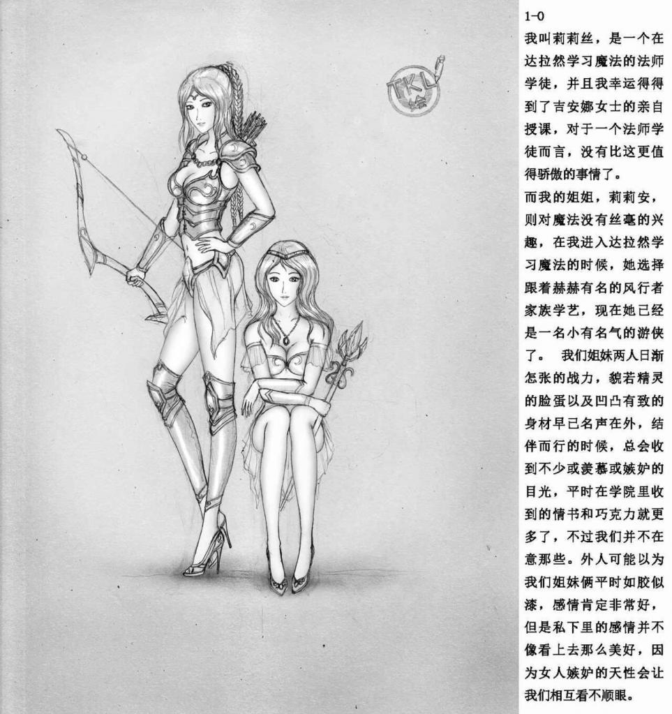 奴隶姐妹 [TLK著作] - TKL的经典作品 [捆绑]