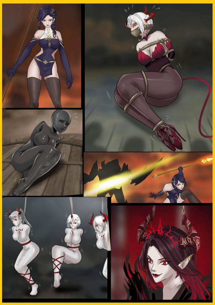 king的高人气连载 典藏彩漫《强大魔王中陷阱——魔神篇01 》人类勇者出现 直面魔神 玩法更多的捆绑玩法 剧情一波三折 更有趣的反转剧情 - 大家都喜欢的高傲魔王中陷阱的系列又更新了，没看过之前的也能顺畅观看哦，这次捆绑规模更大，而且有新颖的剧情。人类勇者也参与其中。希望大家喜欢和支持~ [ 剧情向]
