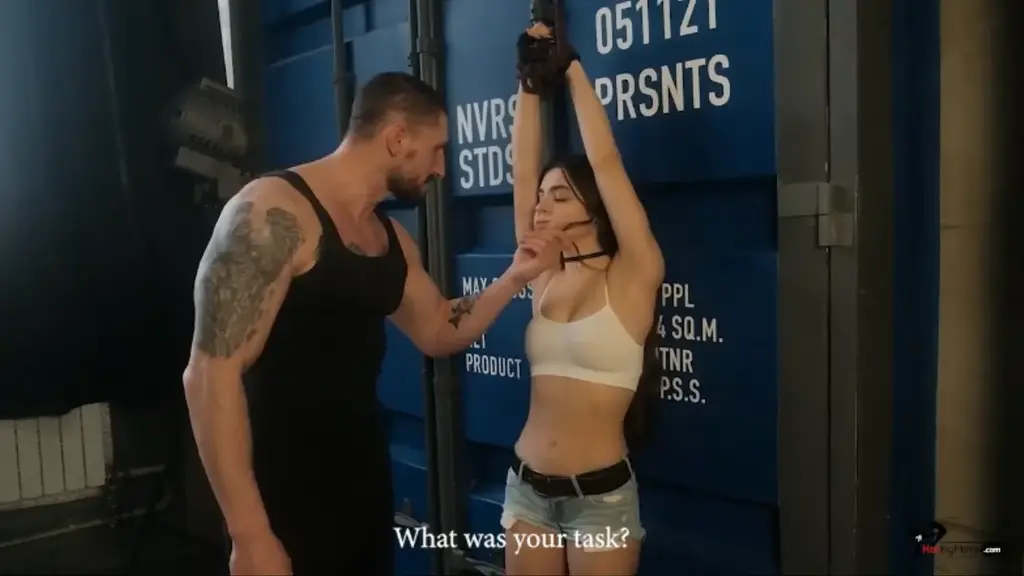 Agent Belly Test In the video, the Agent poor SuperHeroine arrived on a mission to locate an enemy hideout, but fell into a trap. The gang leader caught the beauty and tortured her beautiful belly for strength.
