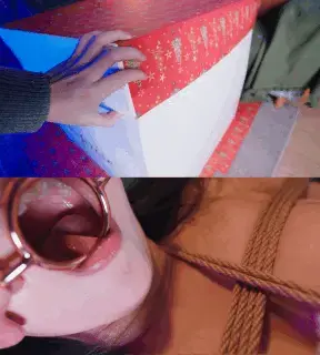 【悠米】《绑架圣诞愿望精灵2》凭空出现在我家的礼物盒里竟然装着一位圣诞女仆，竟然要求我玩弄她…团缚羔潮刺激+蛋蛋+AV棒+强制开口器流口水+强制开口捅入假Y戳入+柔捏+浑身挑逗最后放在停车场后备箱，一 剧情简介：小王是一名宅男，圣诞节也只能在家绑绑玩偶，他在心里许愿什么时候才能绑一回真正的女人，客厅传来砰地一声，发现是一个巨大的礼物盒，打开发现里面坐着一位全身被捆绑好，以团缚的形态出现的一个圣诞女郎，旁边还放着开口器，假Y和一些玩具，女郎告诉她，是听见了他的许愿所以才出现的，所以绑好出现在他面前，接下来，可以随意玩弄我……<br><br>解压密码：youmi<br>定拍QQ：3789676190