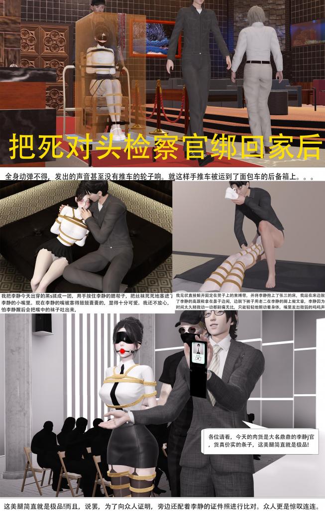 【定制作品】把死对头检察官绑回家后 - 需要定制可以加企鹅3120841588，自备剧本喔
