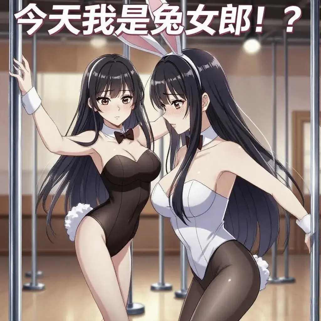 早上总会出点事儿：今天开始兔女郎！？ - 　　我以为，一切已经结束了，今天身体的各个零部件都很完善，也没有闹毛病，似乎，没多没少……

　　直到，我感觉腰间那恐怖的拘束感传来，还有胸前不一样的重量的时候，我猛地睁眼。一伸手，就摸到了自己胸前的那一团柔软，我就知道，今天早上又是不一样的一天，而且，更不一样了……

　　我！今天，变成了一个女人！

　　马上想坐起身，但由于腰间那股拘束，让我腰间都快使不上劲，又跌回了床上。

　　我低下头，赫然看到，我腰间穿着的一件黑色的锃亮的，乳胶束腰。而且，我的双手还带着白色的丝绸长手套，摸到自己现在变得不赢一握的腰肢，仿佛还在梦里一般。

　　我只好先掀开被子，我瞳孔缩张，然后瞬