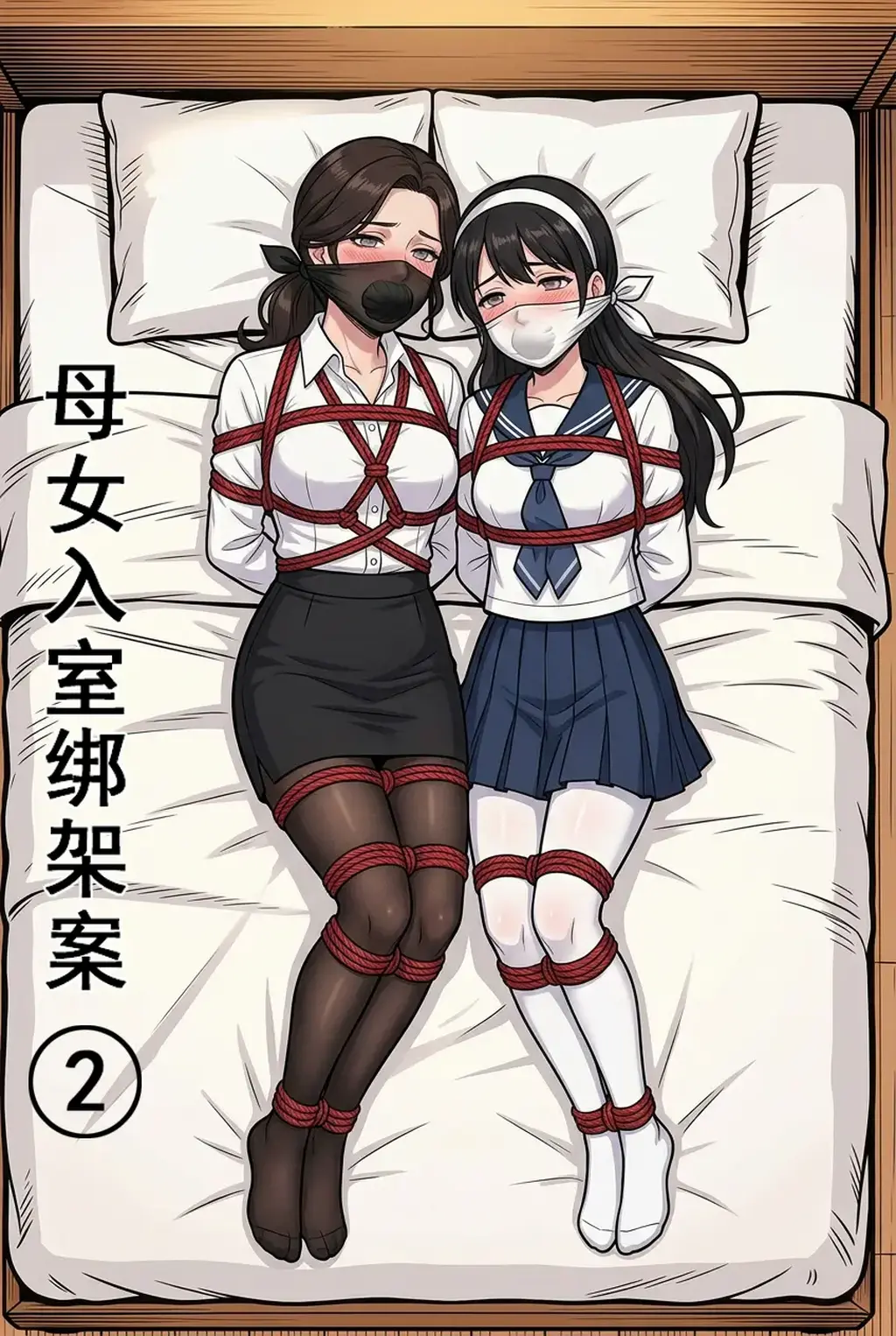 母女入室绑架案02 - 母女入室绑架案第二篇。感谢各位的支持与建议！第三篇制作中