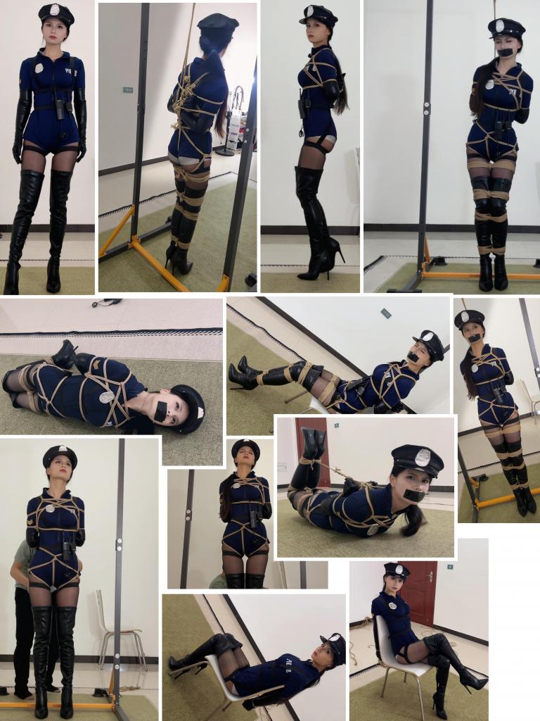 cos制服紧身连体裤过膝长靴，日系捆绑股绳全身束缚驷马 - cos制服紧身连体裤过膝长靴，日系捆绑股绳全身束缚驷马