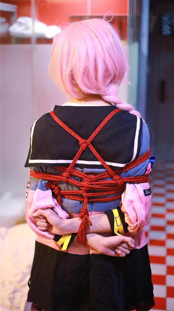 澄闪cosplay捆绑 - 魅惑小南娘的cos酒店绑缚