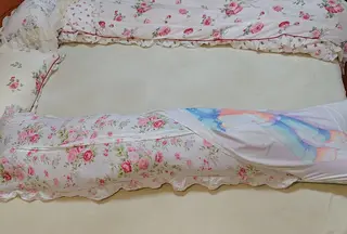 双层枕套 pillowcase 感谢私信催更的几位小伙伴，很高兴你们能喜欢。之前拍的视频，很短，不喜勿喷哦！<br>欢迎更多小伙伴给我私信，虽然我好像一直回复不了。。