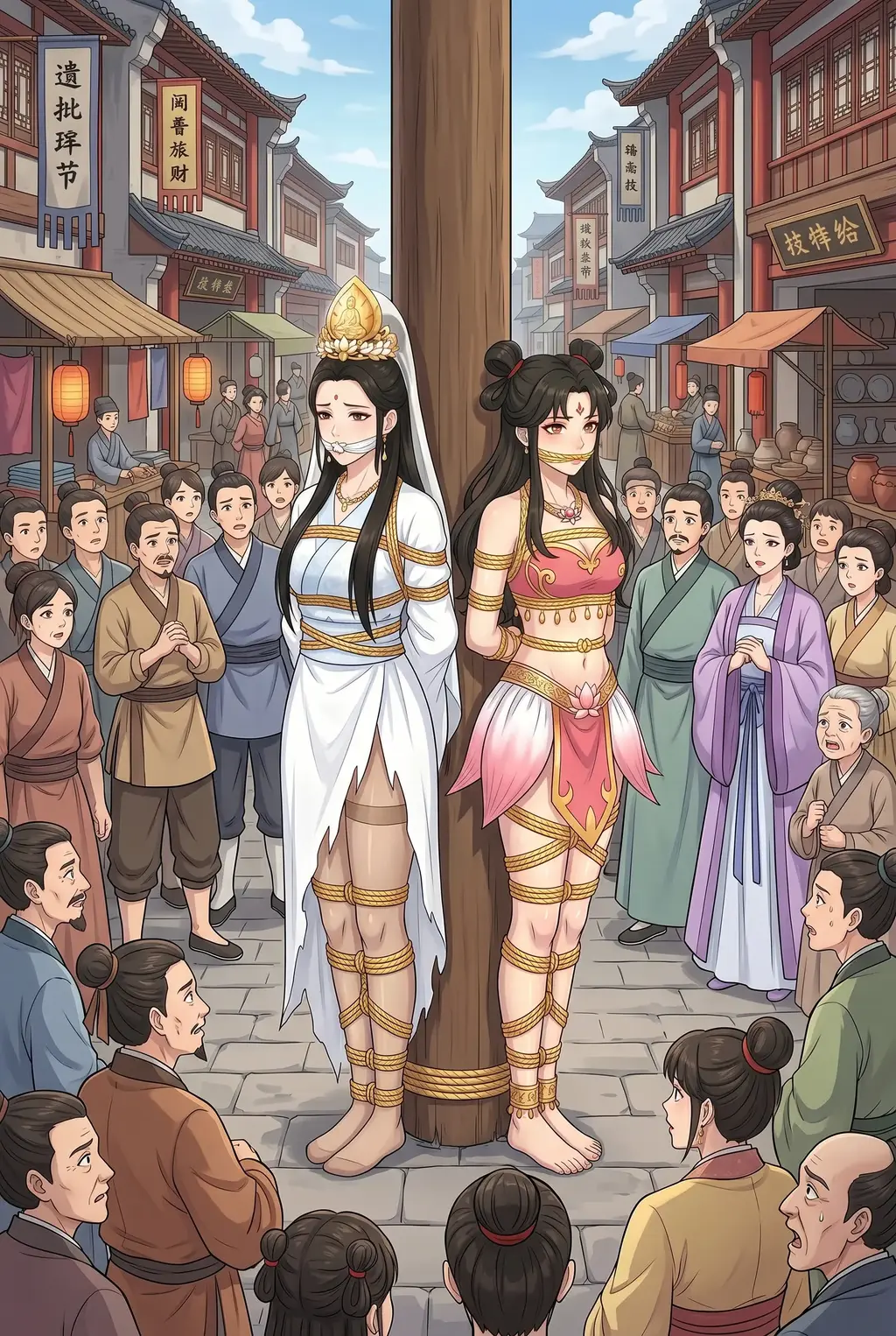 【定制作品】哪吒大战土行孙战败被俘02 - 感谢金主大大的支持，金主大大的提供的故事大纲我个人觉得还是非常有趣的。希望各位多多支持